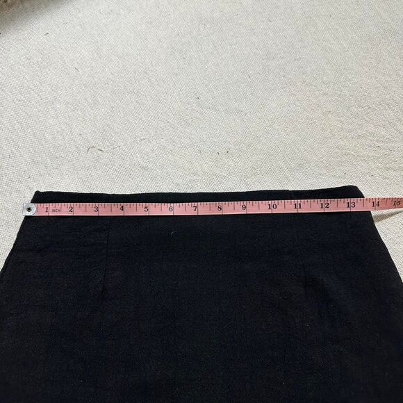 Princess Polly Black Mini Skirt with Zipper - Picture 4 of 5